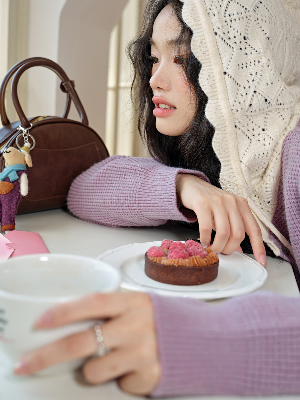 Hooded Cardigan Sweater