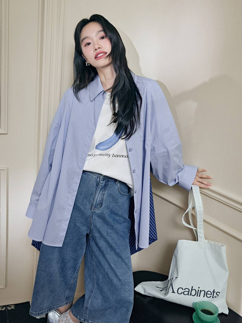 Asymmetrical Hem Blouse